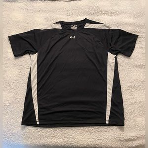 Under Armour heatgear mesh t-shirt black 2XL XXL loose fit